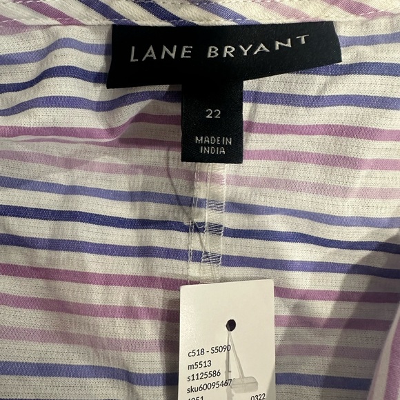 NEW Lane Bryant Faux Wrap Blouse-Size 20 - Picture 3 of 7